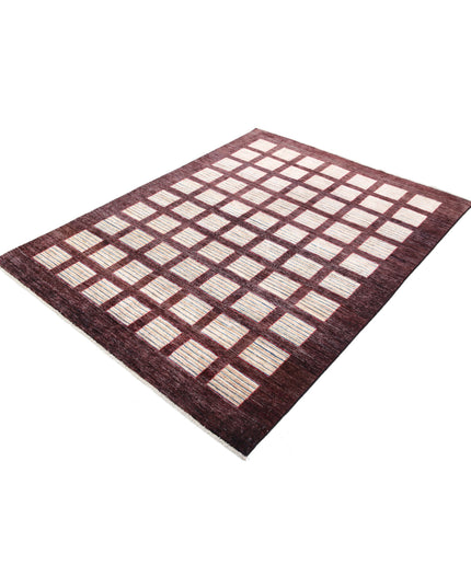 Modcar 4' 11" X 6' 5" Hand Knotted Wool Rug 4' 11" X 6' 5" (150 X 196) / Multi / Wool