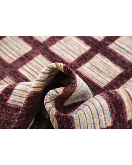 Modcar 4' 11" X 6' 5" Hand Knotted Wool Rug 4' 11" X 6' 5" (150 X 196) / Multi / Wool