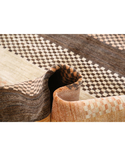 Modcar 4' 9" X 6' 4" Hand Knotted Wool Rug 4' 9" X 6' 4" (145 X 193) / Multi / Wool