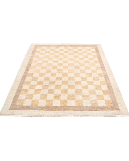 Modcar 5' 0" X 6' 3" Hand Knotted Wool Rug 5' 0" X 6' 3" (152 X 191) / Multi / Wool