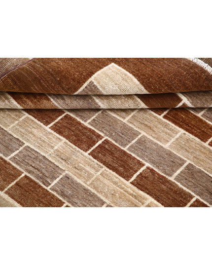 Modcar 4' 9" X 6' 0" Hand Knotted Wool Rug 4' 9" X 6' 0" (145 X 183) / Multi / Wool