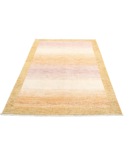 Modcar 4' 7" X 6' 4" Hand Knotted Wool Rug 4' 7" X 6' 4" (140 X 193) / Multi / Wool