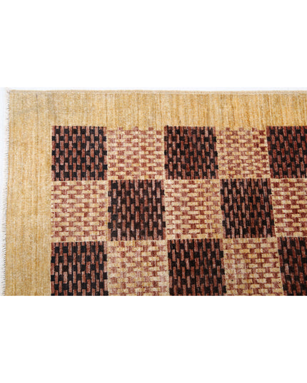 Modcar 5' 3" X 6' 4" Hand Knotted Wool Rug 5' 3" X 6' 4" (160 X 193) / Multi / Wool