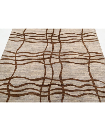 Modcar 4' 11" X 6' 6" Hand Knotted Wool Rug 4' 11" X 6' 6" (150 X 198) / Multi / Wool