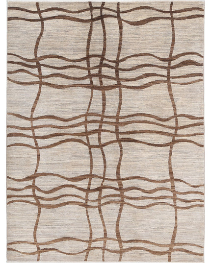 Modcar 4' 11" X 6' 6" Hand Knotted Wool Rug 4' 11" X 6' 6" (150 X 198) / Multi / Wool