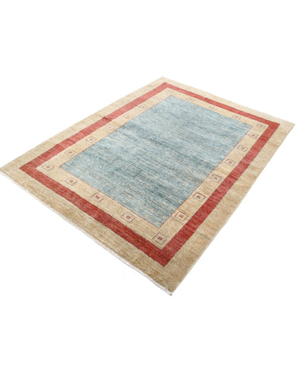 Modcar 4' 10" X 6' 4" Hand Knotted Wool Rug 4' 10" X 6' 4" (147 X 193) / Multi / Wool