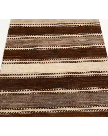 Modcar 3' 2" X 4' 9" Hand Knotted Wool Rug 3' 2" X 4' 9" (97 X 145) / Multi / Wool