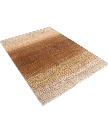 Modcar 4' 6" X 6' 0" Hand Knotted Wool Rug 4' 6" X 6' 0" (137 X 183) / Multi / Wool