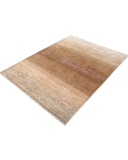 Modcar 4' 6" X 6' 0" Hand Knotted Wool Rug 4' 6" X 6' 0" (137 X 183) / Multi / Wool