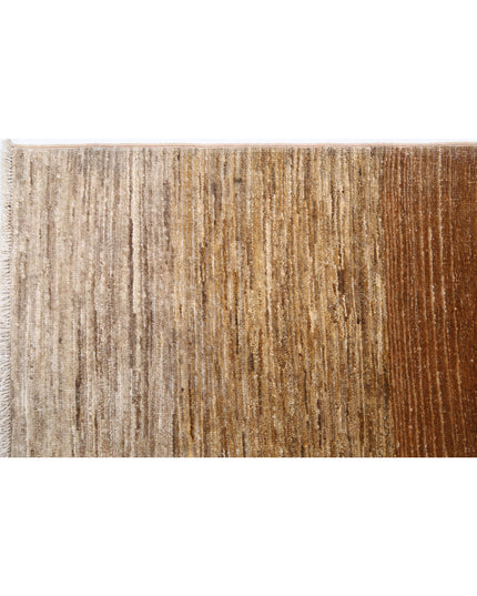 Modcar 4' 6" X 6' 0" Hand Knotted Wool Rug 4' 6" X 6' 0" (137 X 183) / Multi / Wool