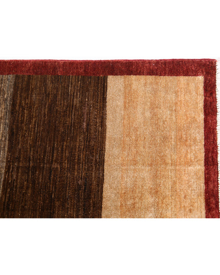 Modcar 4' 0" X 6' 0" Hand Knotted Wool Rug 4' 0" X 6' 0" (122 X 183) / Multi / Wool