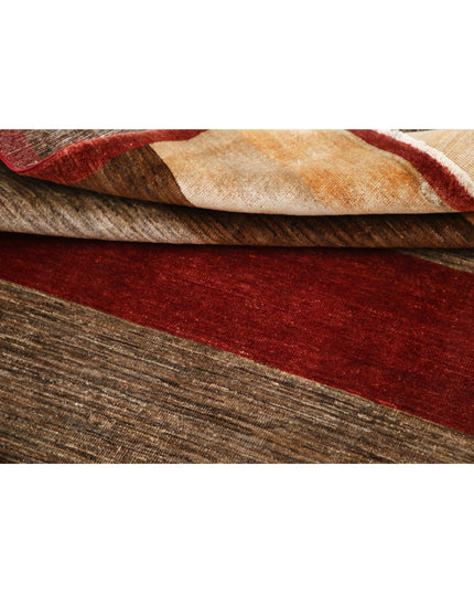 Modcar 4' 0" X 6' 0" Hand Knotted Wool Rug 4' 0" X 6' 0" (122 X 183) / Multi / Wool