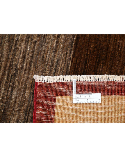 Modcar 4' 0" X 6' 0" Hand Knotted Wool Rug 4' 0" X 6' 0" (122 X 183) / Multi / Wool