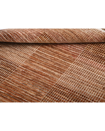 Modcar 4' 0" X 5' 11" Hand Knotted Wool Rug 4' 0" X 5' 11" (122 X 180) / Multi / Wool