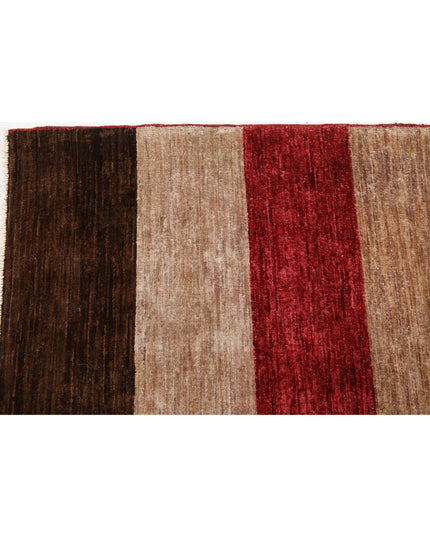 Modcar 4' 1" X 5' 9" Hand Knotted Wool Rug 4' 1" X 5' 9" (124 X 175) / Multi / Wool