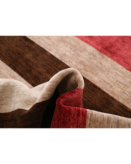 Modcar 4' 1" X 5' 9" Hand Knotted Wool Rug 4' 1" X 5' 9" (124 X 175) / Multi / Wool