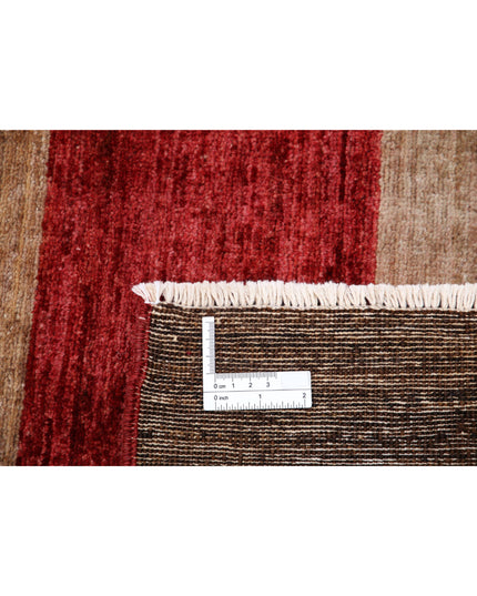 Modcar 4' 1" X 5' 9" Hand Knotted Wool Rug 4' 1" X 5' 9" (124 X 175) / Multi / Wool