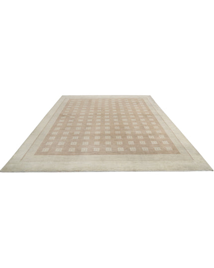 Modcar 8' 8" X 11' 0" Hand Knotted Wool Rug 8' 8" X 11' 0" (264 X 335) / Beige / Wool