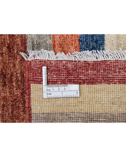 Modcar 8' 10" X 11' 5" Hand Knotted Wool Rug 8' 10" X 11' 5" (269 X 348) / Multi / Wool