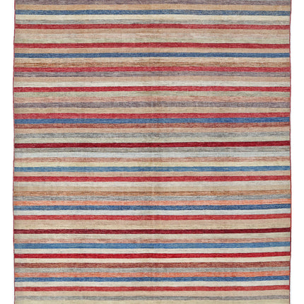 Modcar 8' 10" X 11' 5" Hand Knotted Wool Rug 8' 10" X 11' 5" (269 X 348) / Multi / Wool