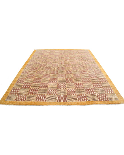 Modcar 8' 1" X 9' 9" Hand Knotted Wool Rug 8' 1" X 9' 9" (246 X 297) / Multi / Wool