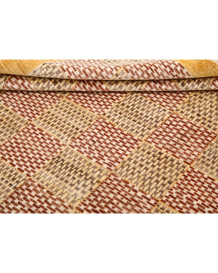 Modcar 8' 1" X 9' 9" Hand Knotted Wool Rug 8' 1" X 9' 9" (246 X 297) / Multi / Wool