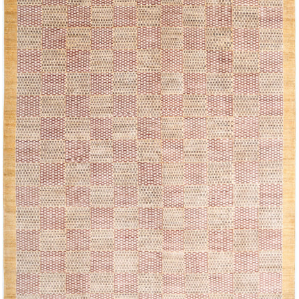 Modcar 8' 1" X 9' 9" Hand Knotted Wool Rug 8' 1" X 9' 9" (246 X 297) / Multi / Wool