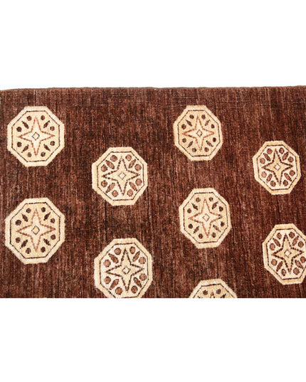 Modcar 6' 6" X 7' 6" Hand Knotted Wool Rug 6' 6" X 7' 6" (198 X 229) / Multi / Wool