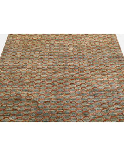 Modcar 5' 5" X 7' 10" Hand Knotted Wool Rug 5' 5" X 7' 10" (165 X 239) / Multi / Wool