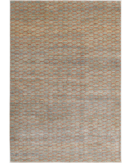 Modcar 5' 5" X 7' 10" Hand Knotted Wool Rug 5' 5" X 7' 10" (165 X 239) / Multi / Wool