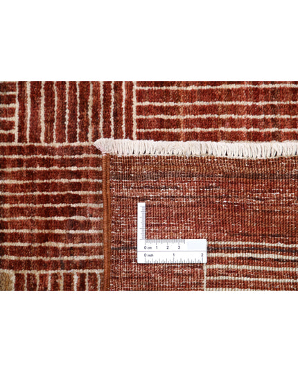 Modcar 5' 11" X 8' 5" Hand Knotted Wool Rug 5' 11" X 8' 5" (180 X 257) / Multi / Wool