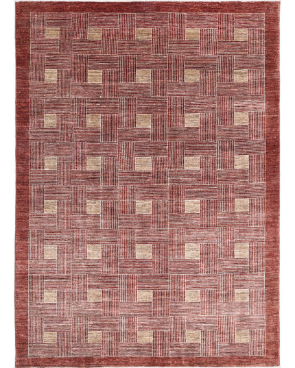 Modcar 5' 11" X 8' 5" Hand Knotted Wool Rug 5' 11" X 8' 5" (180 X 257) / Multi / Wool