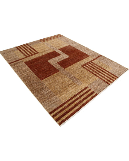 Modcar 5' 11" X 7' 4" Hand Knotted Wool Rug 5' 11" X 7' 4" (180 X 223) / Multi / Wool