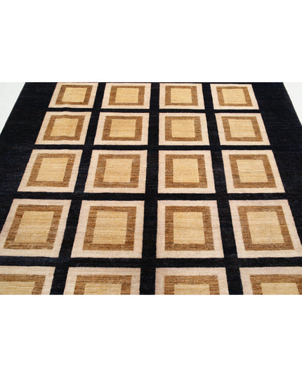 Modcar 6' 5" X 8' 0" Hand Knotted Wool Rug 6' 5" X 8' 0" (196 X 244) / Multi / Wool