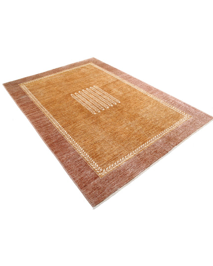 Modcar 5' 7" X 7' 8" Hand Knotted Wool Rug 5' 7" X 7' 8" (170 X 234) / Multi / Wool