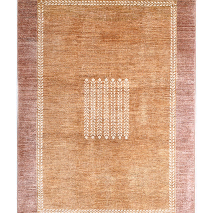 Modcar 5' 7" X 7' 8" Hand Knotted Wool Rug 5' 7" X 7' 8" (170 X 234) / Multi / Wool