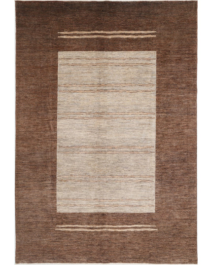 Modcar 6' 5" X 9' 5" Hand Knotted Wool Rug 6' 5" X 9' 5" (196 X 287) / Multi / Wool