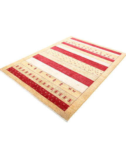 Modcar 5' 8" X 7' 8" Hand Knotted Wool Rug 5' 8" X 7' 8" (173 X 234) / Multi / Wool