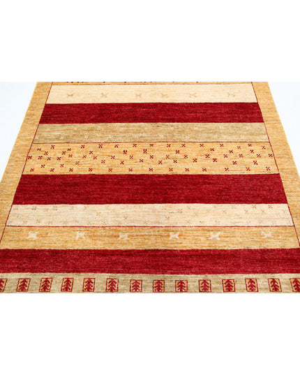 Modcar 5' 8" X 7' 8" Hand Knotted Wool Rug 5' 8" X 7' 8" (173 X 234) / Multi / Wool
