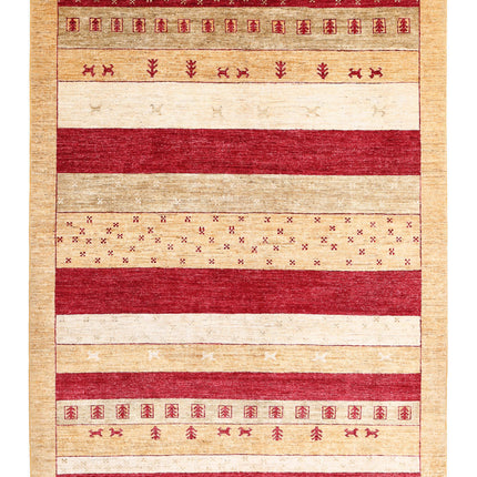 Modcar 5' 8" X 7' 8" Hand Knotted Wool Rug 5' 8" X 7' 8" (173 X 234) / Multi / Wool