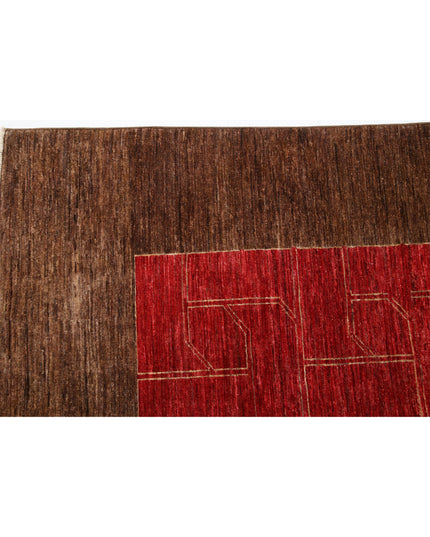 Modcar 6' 2" X 8' 9" Hand Knotted Wool Rug 6' 2" X 8' 9" (188 X 267) / Multi / Wool