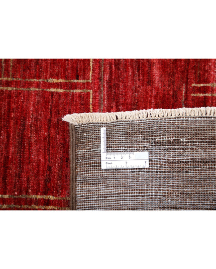 Modcar 6' 2" X 8' 9" Hand Knotted Wool Rug 6' 2" X 8' 9" (188 X 267) / Multi / Wool