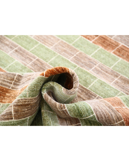 Modcar 6' 8" X 9' 4" Hand Knotted Wool Rug 6' 8" X 9' 4" (203 X 284) / Multi / Wool