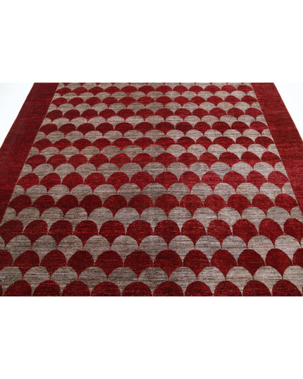 Modcar 7' 0" X 9' 2" Hand Knotted Wool Rug 7' 0" X 9' 2" (213 X 280) / Multi / Wool