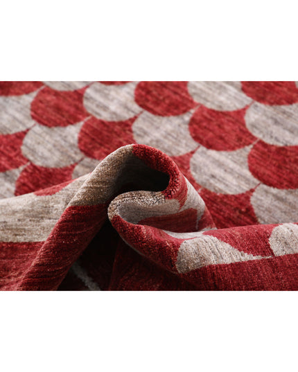 Modcar 7' 0" X 9' 2" Hand Knotted Wool Rug 7' 0" X 9' 2" (213 X 280) / Multi / Wool