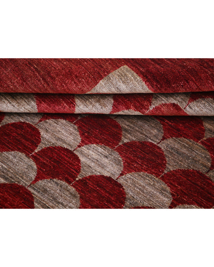 Modcar 7' 0" X 9' 2" Hand Knotted Wool Rug 7' 0" X 9' 2" (213 X 280) / Multi / Wool