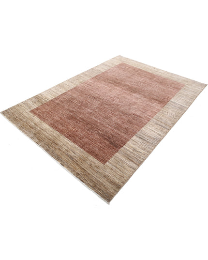 Modcar 5' 6" X 7' 9" Hand Knotted Wool Rug 5' 6" X 7' 9" (168 X 236) / Multi / Wool