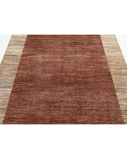 Modcar 5' 6" X 7' 9" Hand Knotted Wool Rug 5' 6" X 7' 9" (168 X 236) / Multi / Wool