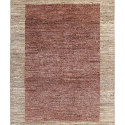 Modcar 5' 6" X 7' 9" Hand Knotted Wool Rug 5' 6" X 7' 9" (168 X 236) / Multi / Wool