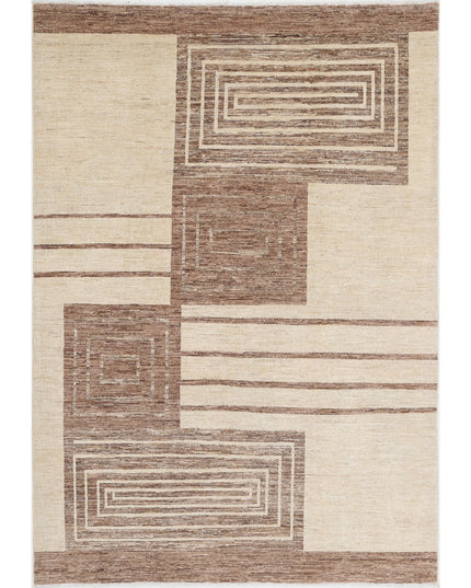 Modcar 5' 7" X 8' 3" Hand Knotted Wool Rug 5' 7" X 8' 3" (170 X 251) / Multi / Wool